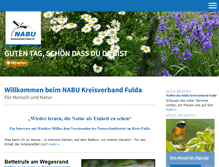 Tablet Screenshot of nabu-kreisverband-fulda.de